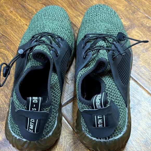 Adidas Shoes Mens Size 13 Green Mesh Low‎ Top Sneakers Die Weltmarke Steel Toe main image 9